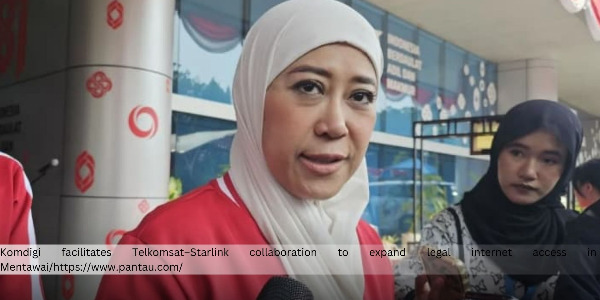 Komdigi Bridges Telkomsat and Starlink Partnership to Expand Legal Internet Access in Mentawai 