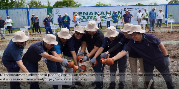 PT KTI Strengthens ESG Initiatives with One Million Trees Planting Program
