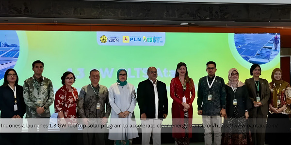 Indonesia Accelerates Clean Energy Transition Through the Launch of 1.3 GW National Rooftop Solar Program 