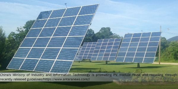 China’s Guidelines for Solar Panel Waste Reusing and Recycling