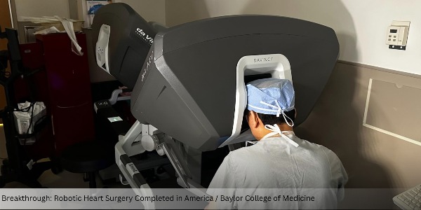 Breakthrough: Robotic Heart Surgery Completed in America