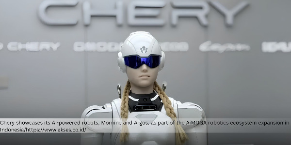 Chery Introduces AI-Powered AiMOGA Humanoid Robot to the Indonesian Market