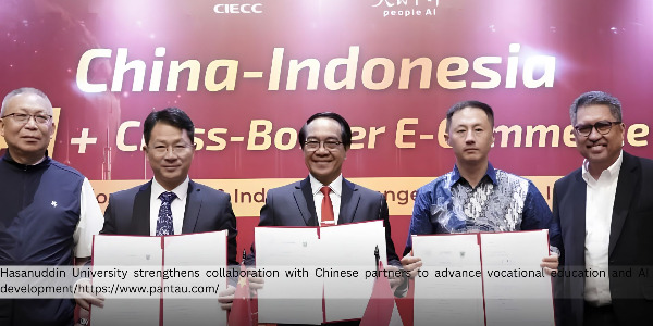 Hasanuddin University Expands Partnership with China for Vocational Education and Artificial Intelligence Development 