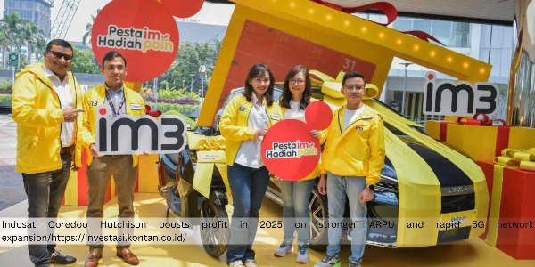 Net Profit of Indosat Ooredoo Hutchison (ISAT) Rises 12.2% in 2025, Driven by Higher ARPU and 5G Network Expansion