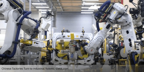 Chinese Factories Turn to Industrial Robots to Effectively Address Labor Shortages
