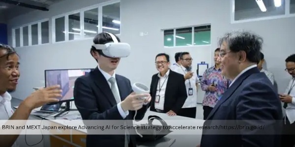 BRIN and Japan's MEXT Explore the Use of Artificial Intelligence to Advance Science