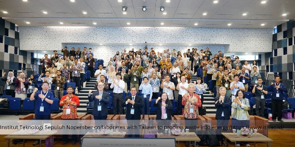 ITS Promotes Waste-to-Energy Technology Innovation with Taiwan-Indonesia STIC Partners