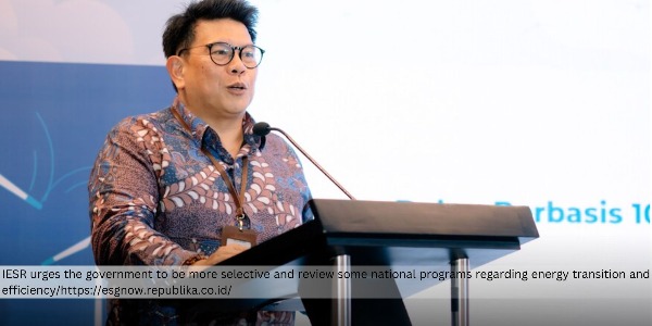 IESR: Energy Transition Program Needs Technical and Economic Review