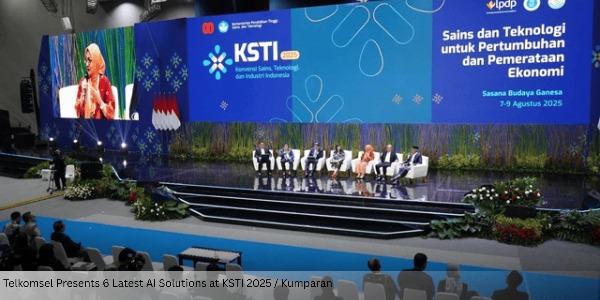 Telkomsel Presents 6 Latest AI Solutions at KSTI 2025, Strengthening the Path Toward Golden Indonesia 2045