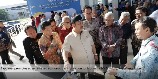 Head of Bappenas Pushes for Science-Based Economic Transformation Toward Indonesia Emas 2045 