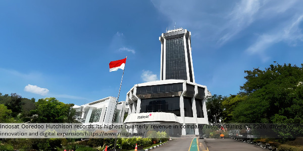 Indosat Ooredoo Hutchison Records Rp15.2 Trillion Revenue in Q1 2026, Marking the Highest Revenue in Company History.