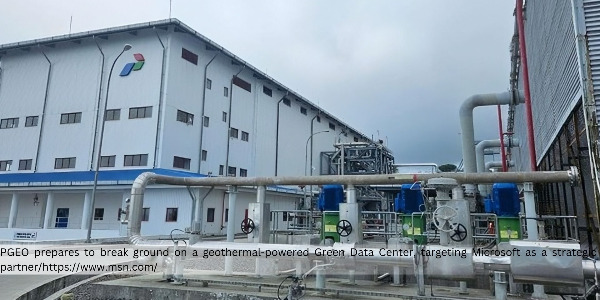 PGEO to Launch Green Data Center Project, Eyeing Microsoft as Key Client