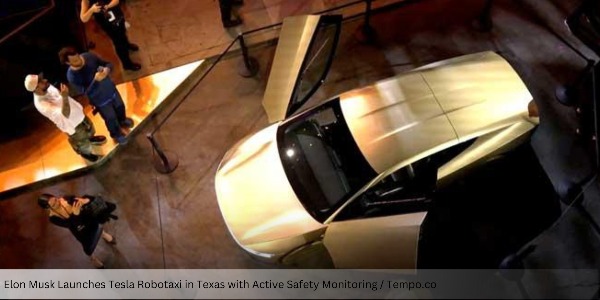 Elon Musk Launches Tesla Robotaxi in Texas with Active Safety Monitoring