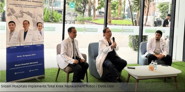 Siloam Hospitals Implements Total Knee Replacement Robot for More Precise Knee Surgery