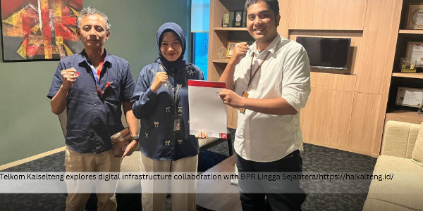 Telkom Kalselteng and BPR Lingga Sejahtera Explore Collaboration on Digital Infrastructure Development