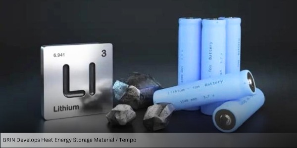 BRIN Develops Heat Energy Storage Material to Boost Environmentally Friendly Hydrogen Technology