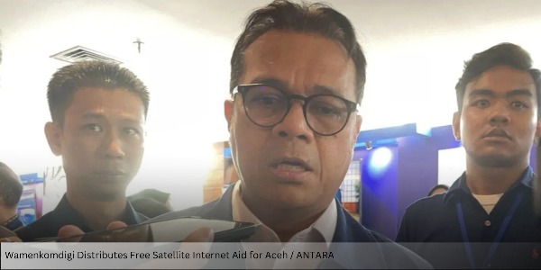 Wamenkomdigi Distributes Free Satellite Internet Aid for Aceh and Accelerates Post-Disaster Communication