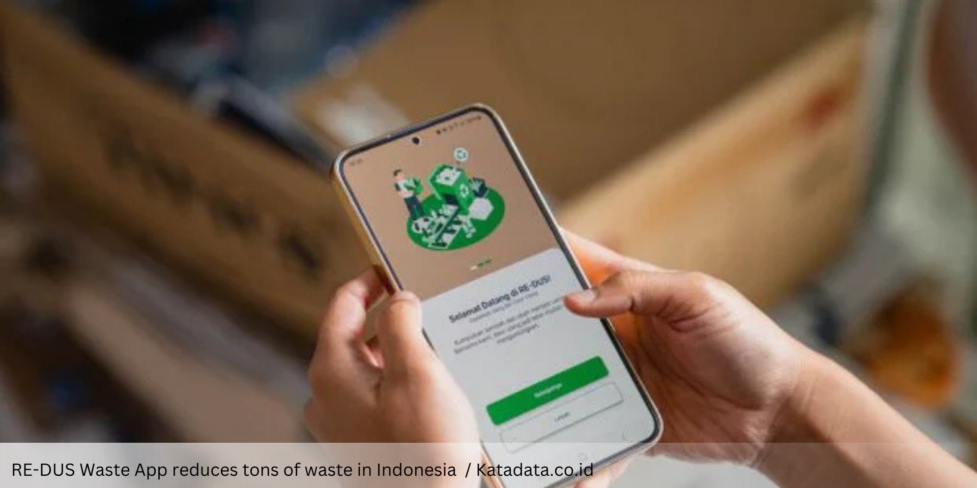RE-DUS Waste Management App: Innovative App Reduces 67,000 tons of Waste in Indonesia