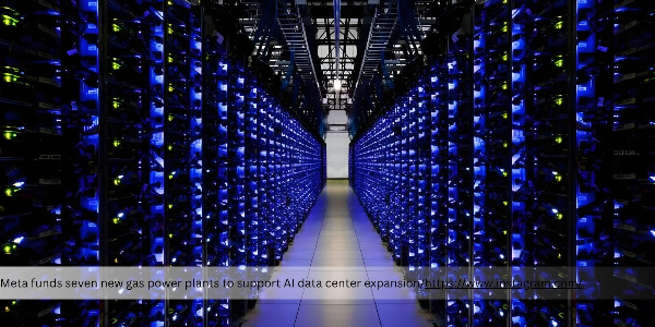 Meta Funds Construction of 7 Gas-Fired Power Plants to Meet Data Center Energy Needs
