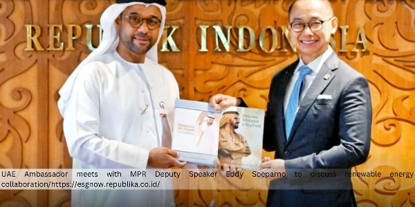 UAE Ambassador Meets with MPR Leader Eddy Soeparno to Discuss Renewable Energy Cooperation