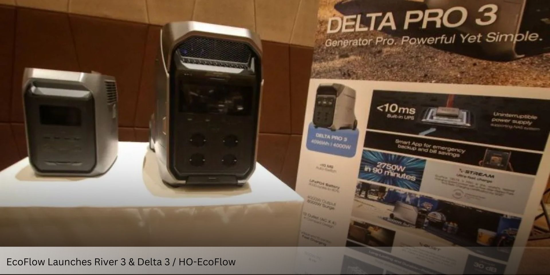EcoFlow Launches River 3 and Delta 3 Series for Energy Resilience