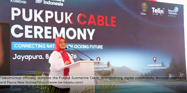 TelkomGroup Unveils Pukpuk Undersea Cable Connecting Indonesia and Papua New Guinea
