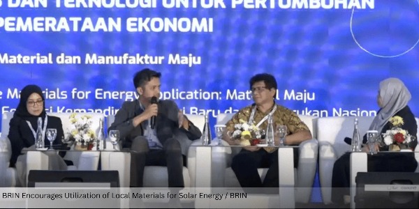 BRIN Encourages Utilization of Local Materials for Solar Energy Independence in Indonesia
