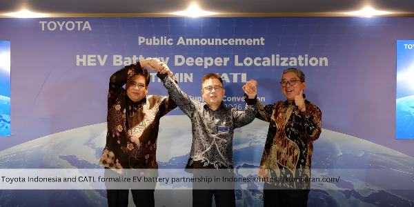 Toyota Indonesia Partners with CATL to Develop Electric Vehicle Batteries