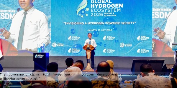 Indonesia is Developing 93 Hydrogen Projects with an Investment Value of Rp32 Trillion