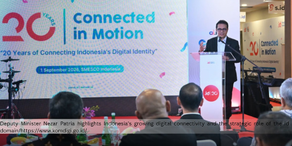 With 80.6% of Indonesians Online, Nezar Patria Urges Indonesia to Become a Digital Player, Not Just a Market 