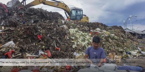Pyrolysis Technology is Used to Process Old Waste into Fuel in Several Landfills