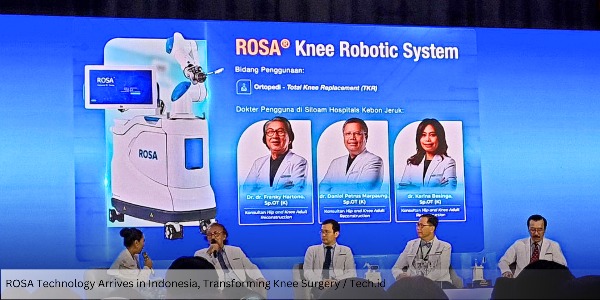 ROSA Technology Arrives in Indonesia, Transforming Knee Surgery with Greater Precision
