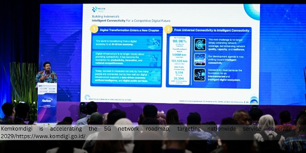Kemkomdigi Targets National 5G Network Coverage by 2029 to Keep Pace with AI ​​Era