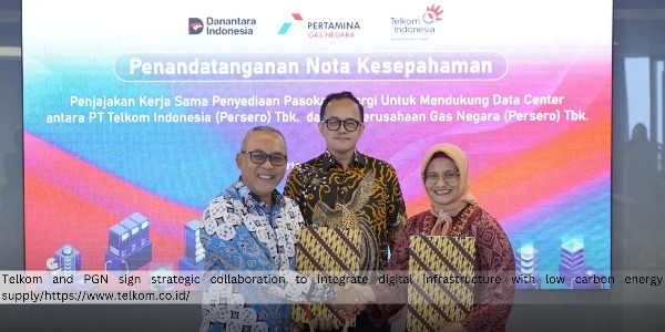 Telkom and PGN to Integrate Digital Infrastructure and Low-Carbon Energy Supplies