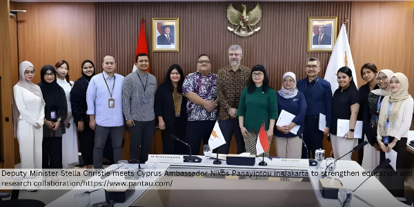 Indonesia’s Ministry of Higher Education, Science, and Technology (KEMENDIKTISAINTEK) Expands Tech and Research Collaboration with Cyprus