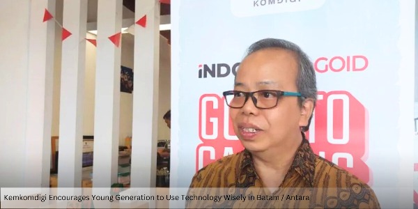Kemkomdigi Encourages Young Generation to Use Technology Wisely in Batam