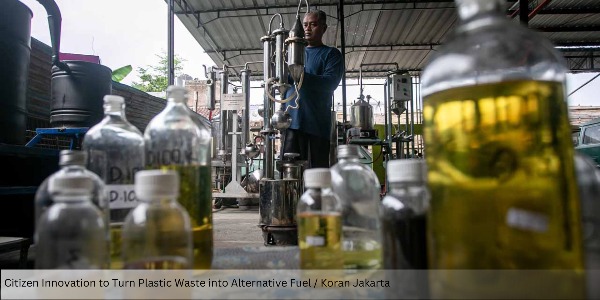 Citizen Innovation to Turn Plastic Waste into Alternative Fuel In Sukoharjo