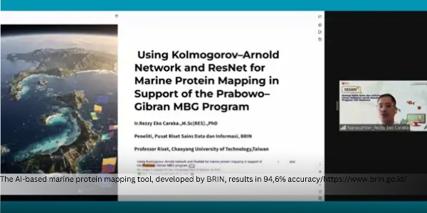 BRIN Develops AI-Based Marine Protein Potential Map with 94.6% Accuracy to Support MBG Program