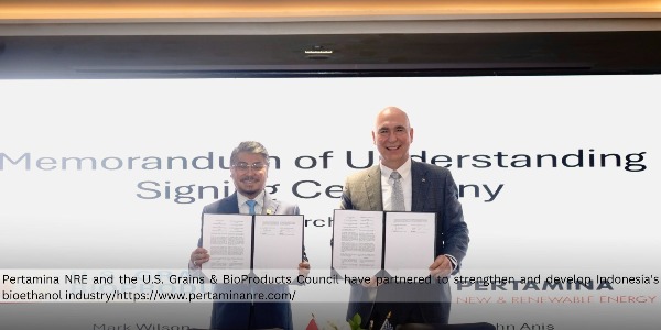 Pertamina NRE and USGBC Signed Partnership in Developing Indonesia’s Bioethanol Industry