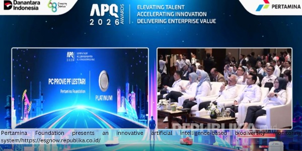 Pertamina Foundation Strengthens Environmental Monitoring with AI-Based PF-Lestari