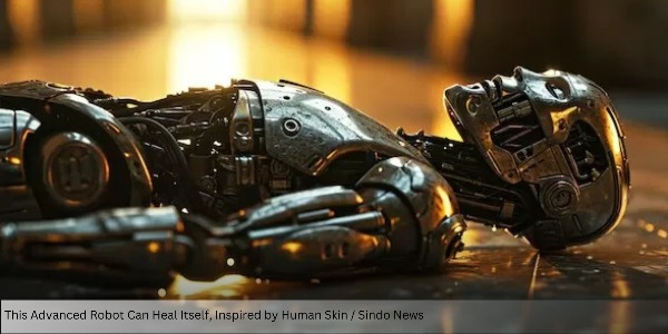 This Advanced Robot Can Heal Itself, Inspired by Human Skin