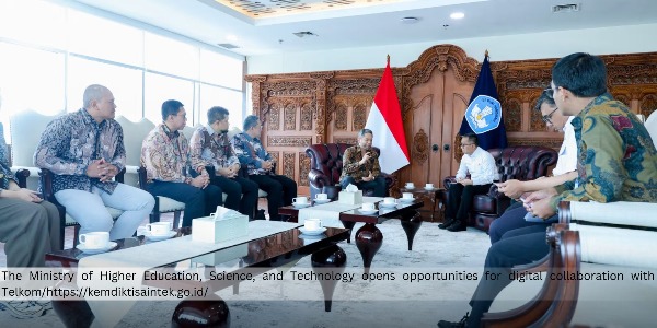 Kemdiktisaintek and PT Telkom Discuss Collaboration on AI and Computing Research