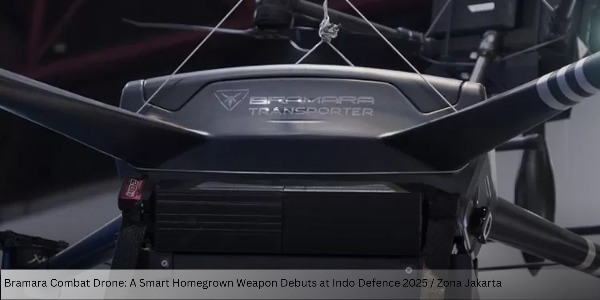 Bramara Combat Drone: A Smart Homegrown Weapon Debuts at Indo Defence 2025