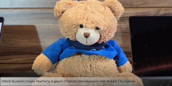BINUS Students Create PawPal to Support Children’s Development with AI & IoT Technology