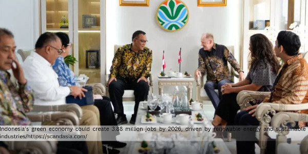 Indonesia Targets 3.9 Million Green Jobs Through Expanded Cooperation with Denmark