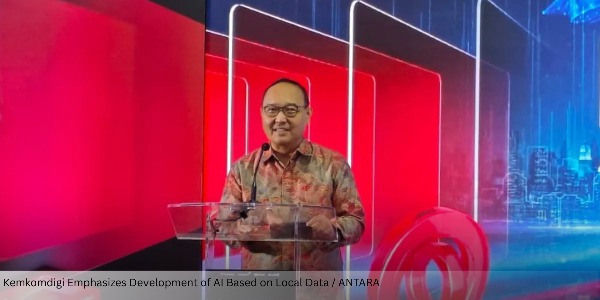 Kemkomdigi Emphasizes Development of AI Based on Local Data to Strengthen National Technological Sovereignty