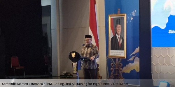 Kemendikdasmen Launches STEM, Coding, and AI Training for High School Students in Jakarta