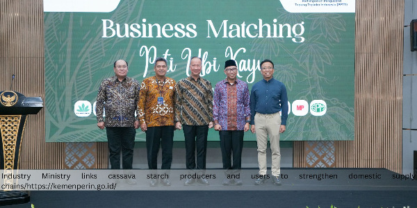 Supporting Food Self-Sufficiency, Indonesia’s Industry Ministry Brings Together Cassava Starch Producers and Users