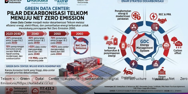 Green Data Centers: Telkom’s Decarbonization Pillar Toward Net Zero Emissions