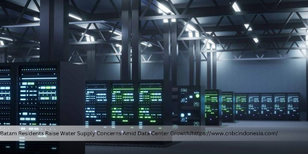 Data Center Expansion Raises Water Supply Concerns Among Batam Residents
